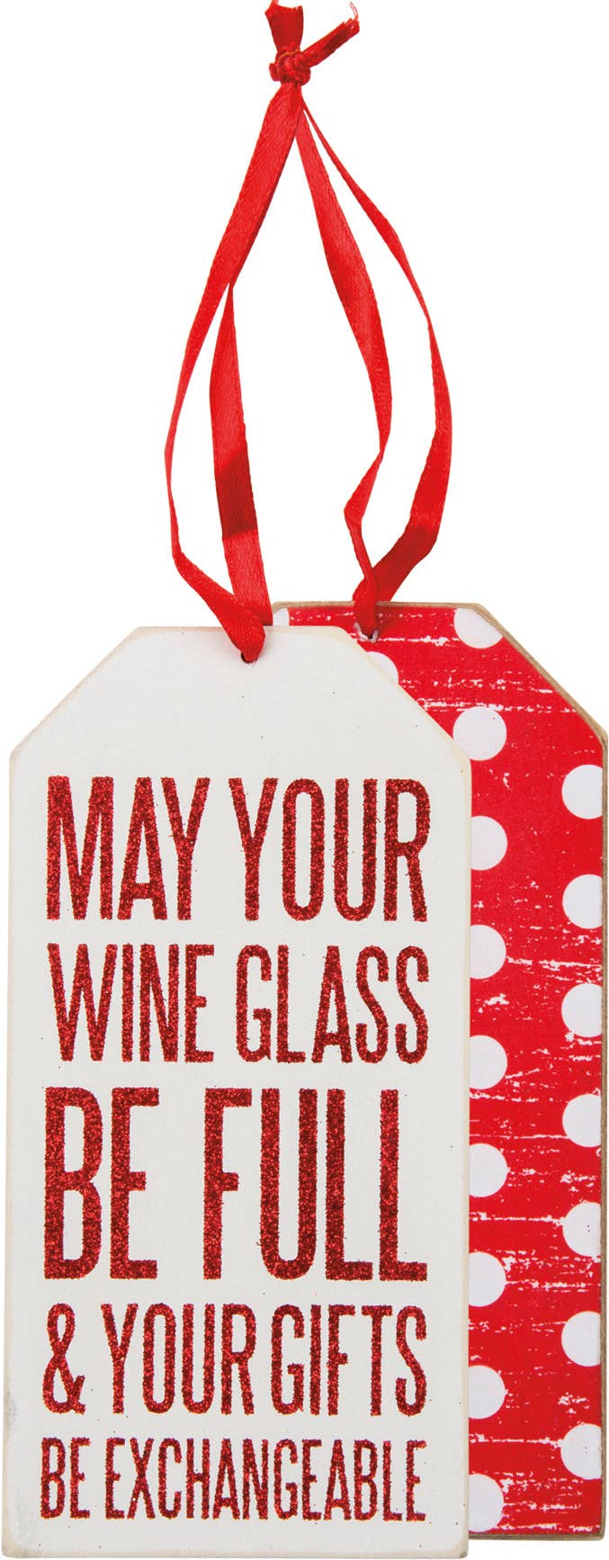 Wine Glass Bottle Tag