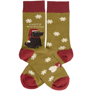 Merry Woofmas Socks