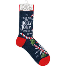 Load image into Gallery viewer, These Are My Holly Jolly Socks
