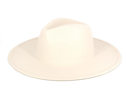 Felt Wide Brim Fedora Hat