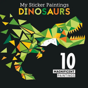 Activity Book - My Sticker Paintings: Dinosaurs