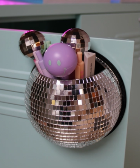 Magnetic Disco Ball - Plant Pot or Pen Holder