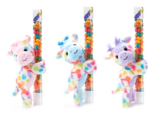 CandyPalz Rainbow Giraffe Asst Slap Bracelet & Candy