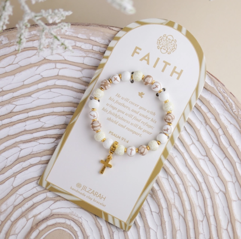 Ivory Palm Faith Bracelet