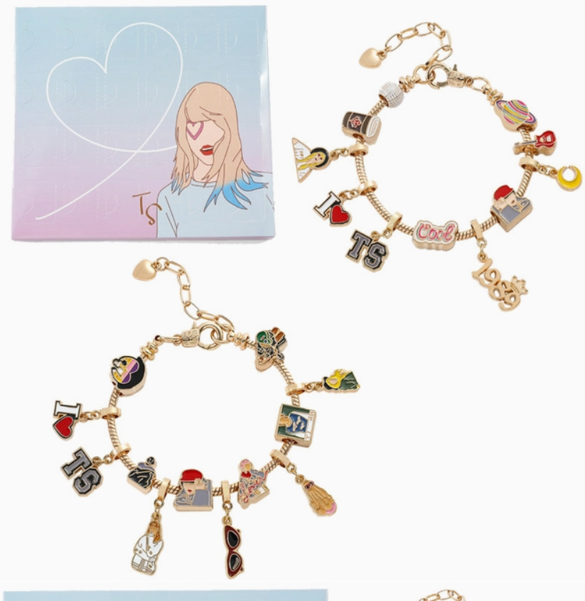 Taylor Swift Ts Blind Bracele Box Bead Bracelet Set