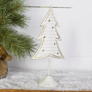 16" Tin Holiday Tree